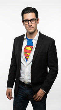 Mens Black Blazer – Clark Kent Inspired Smart Casual Office Blazer for Men Classic Everyday Formal Jacket