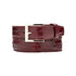 Belvedere Caiman Belt Burgundy Genuine Caiman Leather Loafer