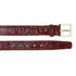 Belvedere Caiman Belt Burgundy Genuine Caiman Leather Loafer