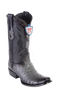 Wild West Botas de Avestruz Horma Dubai Faded Gray