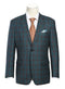 Regular Fit Wool & Linen Windowpane Blazer