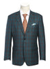 Regular Fit Wool & Linen Windowpane Blazer