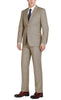 Vanderbilt Collection - Classic 2 Piece Suit 2 Buttons Regular Fit In Taupe