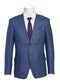 Slim Fit Blazer Summer Blue Linen Sport Coat