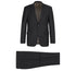 (38R, 38S) 100% Virgin Wool Regular Fit Black Suit