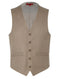 Vanderbilt Collection - Classic Dress Vest 5 Buttons Regular Fit In Taupe