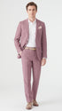Men’s Mauve 2-Piece Suit – Two-Button Wedding, Prom and Business Suit