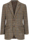 Walker and Hawkes Harris Tweed Blakemore Blazer for Men - Hand-Woven Wool Tweed Jacket with Polyester Lining, Regular Fit