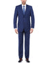 (38L, 56L) Regular Fit 2 Piece Blue Suit