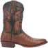 Dan Post Men's Socrates Genuine Caiman Belly Round Toe Boots - Bay Apache