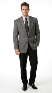 Men’s Dark Grey Blazer – Charcoal Grey Sport Coat Jacket
