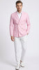Men’s Light Pink Double Breasted Blazer – Sport Jacket Coat