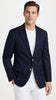 Men’s Navy Blue Club Blazer with Gold Buttons – Ted Lasso Inspired Classic Sport Coat