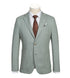 Half Canvas Slim Fit Blazer in Light Sage Gray