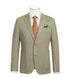 Half Canvas Slim Fit Blazer in Khaki