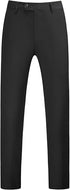 Mens Dress Pants Front Flat Fit Casual Pants