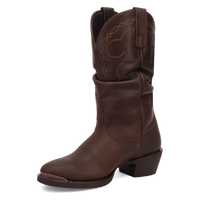 Laredo Lazy River Leather Boot - Premium Brown Ankle Boot