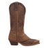 Laredo Coyote Creek Wide Calf Leather Boot - Rich Brown