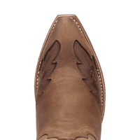 Laredo Coyote Creek Wide Calf Leather Boot - Rich Brown