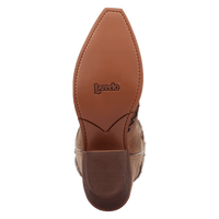 Laredo Coyote Creek Wide Calf Leather Boot - Rich Brown