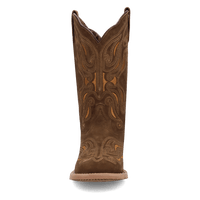 Laredo Millie Leather Boot - Luxury Brown Ankle Boot