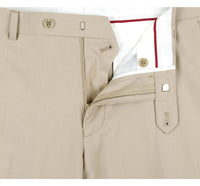 Vanderbilt Collection - Classic 2 Piece Suit 2 Buttons Regular Fit In Beige