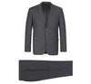Vanderbilt Collection - Classic 2 Piece Suit 2 Buttons Regular Fit In Charcoal Gray