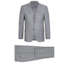 Vanderbilt Collection - Classic 2 Piece Suit 2 Buttons Regular Fit In Light Gray