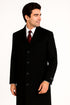Black Cashmere Chesterfield Overcoat – 1920s Full Length Topcoat