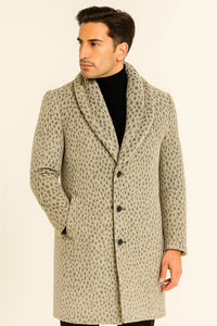 Vintage 1920s Gangster Pimp Coat – Full Length Leopard Faux Fur Style