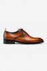 Mezlan Gavino Cognac Calfskin Leather Oxford