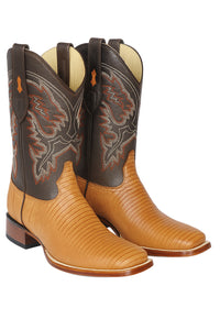 Botas Cuadrada de Armadillo Lizard Original