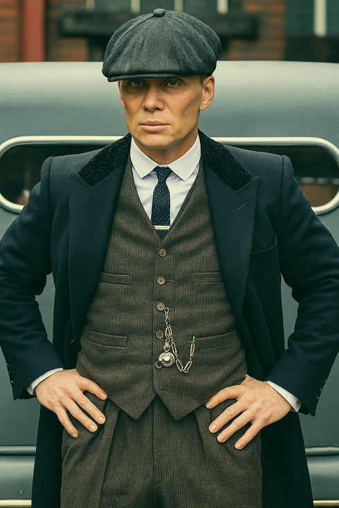 Mens Costume Thomas Shelby Grey Outfit