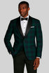 Plaid Dinner Jacket - Green Tartan Sportcoat