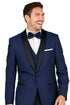 Arlan French-Blue Tuxedo with One Button