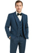 Oscar Tuxedo Sharkskin Gray or Blue by Giorgio Fiorelli