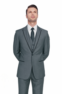 Oscar Tuxedo Sharkskin Gray or Blue by Giorgio Fiorelli