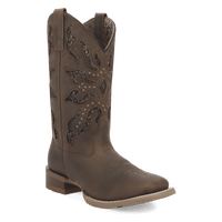Laredo Lonestar Lace Leather Boot - Classic Western Style