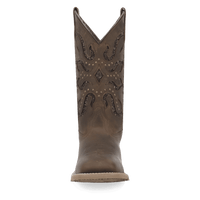 Laredo Lonestar Lace Leather Boot - Classic Western Style