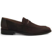 Mezlan Suede Penny Loafer Brown (21470)