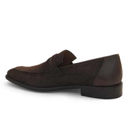 Mezlan Suede Penny Loafer Brown (21470)