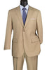 Monte Carlo Collection - Dress Suit 2 Piece 2 Button Textured Weave In Beige