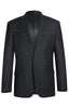 Wool Blend Slim Fit Suit 2 Piece Suit 2 Button in Charcoal