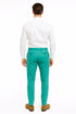 Men’s Aqua Dress Pants – Slim Fit Stylish Formal Trousers for Parties and Casual Wear in Turqoise Color