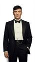 Mens Black Tuxedo Blazer – Peaky Blinders Thomas Shelby Inspired Classic Formal Blazer for Men Vintage British Style Jacket