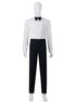 Black Suit Cosplay Costume for Men – Halloween Outfit Without Shoes