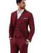 Linen Suit - Mens Summer Suits in Light Burgundy - Beach Wedding