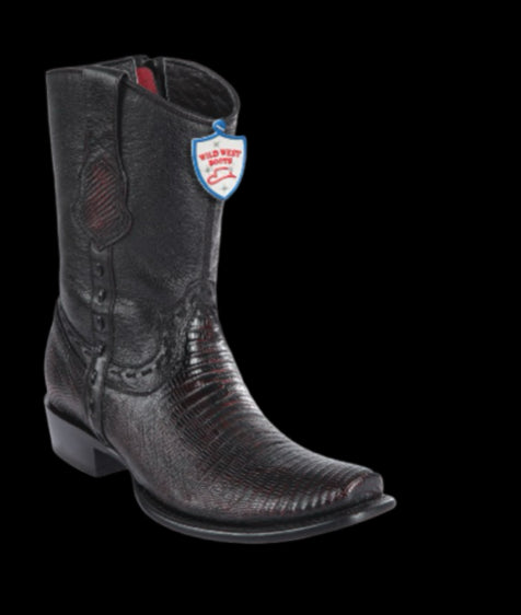 Wild West Botas de Armadillo Horma Dubai Toe Faded Brown