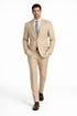 (34R) Regular Fit 2 Piece Beige Suit