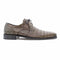 Mezlan Anderson Grey Genuine Crocodile Lace-Up
